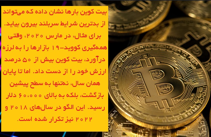 نوسانات بیت کوین