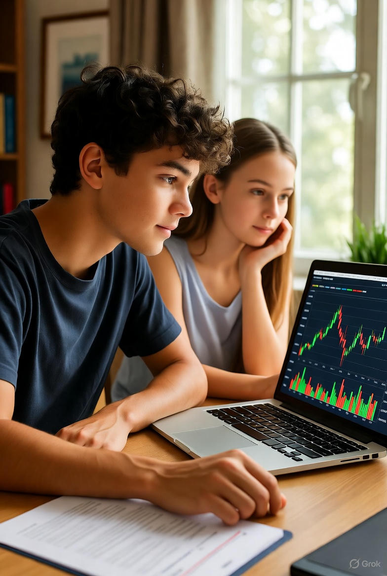 ترید برای نوجوانان؛ شروع هوشمندانه با پول کم