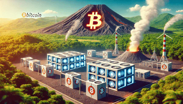 اجاره آتشفشان برای ماینینگ بیت کوین!