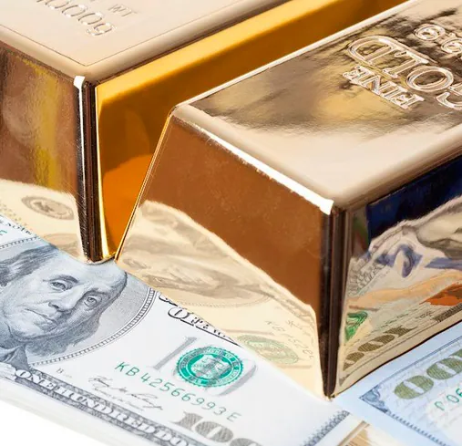 کاهش قیمت طلا با رشد دلار؛ واکنش بازارها به افت اقتصاد آمریکا و داده‌های منفی چین